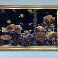 تابلو فرش طرح اکواریوم