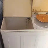 لباسشویی دوقلو صنام وسرخ کن روغنی ۲ لیتری بزرگ|ماشین لباسشویی و خشک‌کن لباس|شیراز, زیباشهر|دیوار