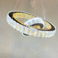 لوستر مدرن LED|لوستر و چراغ آویز|مشهد, ده دی|دیوار