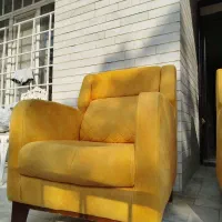 دوعدد مبل تک نفره درحد نو|مبلمان خانگی و میز عسلی|کرج, شهرک بهداری|دیوار