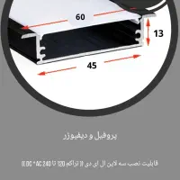 لاین نوری/ لاینر/چراغ خطی روکار و توکار پارس شعاع|لامپ و چراغ|تهران, نارمک جنوبی|دیوار