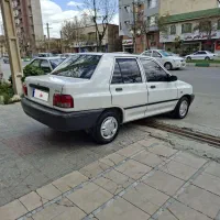 پراید ۱۳۱ سفید بدون رنگ