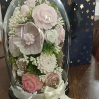 گل های ماندگار شمعی
