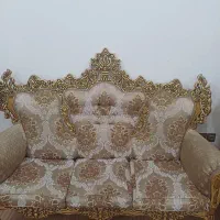 مبل سلطنتی ۷ نفره بسیار زییا|مبلمان خانگی و میز عسلی|بانه, |دیوار