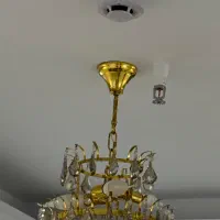 لوستر کریستالی سه عدد|لوستر و چراغ آویز|تهران, حشمتیه|دیوار