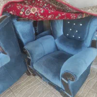 یک دست مبلمان دست دوم سالم است|مبلمان خانگی و میز عسلی|اراک, |دیوار