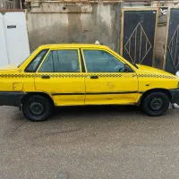 تاکسی زرد پراید مدل ۸۸ فنی در حد ۹۵