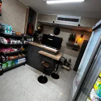 میز چوبی باریستا پاچال چوبی ویترین چوبی