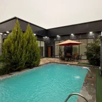 ویلا-مدرن-چسب-بافت-تهراندشت-آران