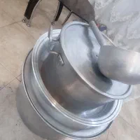 قابلمه روحی.ملاقه و آبکش روحی