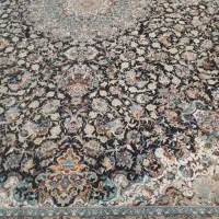 فرش کاشان سرمه ای|فرش|القجر, |دیوار