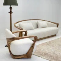 مبل خاص نگاه چوب گردو
