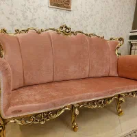 مبلمان استیل شیک با غذاخوری ۸نفره نو (برند دقت)|مبلمان خانگی و میز عسلی|مشهد, شهید بهشتی|دیوار