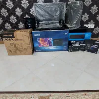 سیستم کامپیوتر کامل کیس مانیتور اسپیکر کیبورد موس|رایانه رومیزی|فردیس, شهرک راه آهن|دیوار