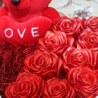 باکس گله هدیه|گل مصنوعی|میانه, |دیوار