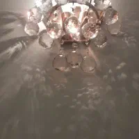 لوستر چشمه نور|لوستر و چراغ آویز|اهواز, باغ شیخ|دیوار