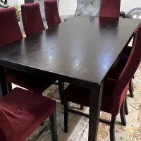 میز غذاخوری ۸ نفره کارکرده سالم