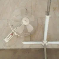 پنکه شکسته و خراب