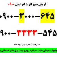 فروش خط رند ایرانسل با بسته ۴۸۰گیگ|سیمکارت|چابهار, |دیوار