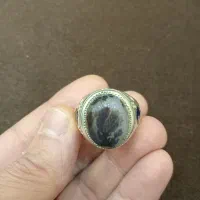 انگشتر نقره شجر دستساز عیار بالا