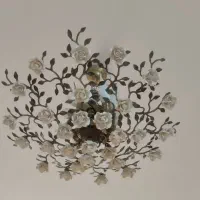 لوستر برنج خاص|لوستر و چراغ آویز|همدان, |دیوار