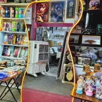 آینه دفرمه نئون دار ارسال رایگان