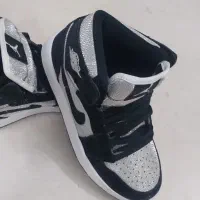 جردن ایرفورس ساقدار مشکی طوسی