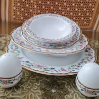 سرویس زرین ۲۴ تکه طرح گلستان|ظروف سرو و پذیرایی|سهند, |دیوار