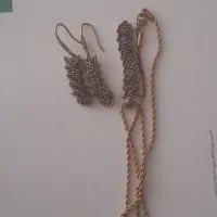 گوشواره و گردنبند رنگ ثابت|بدلیجات|کوهدشت, |دیوار