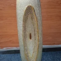 یک جفت گلدان طلایی