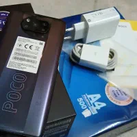 شیائومی poco x3 pro حافظه 256 رم 3+8 لاکاغذی