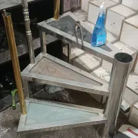دکور مغازه استیل