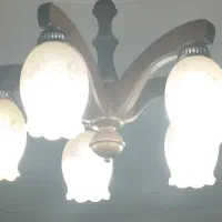 لوستر چوبی