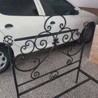 فروش تخت فرفورژه در حد نو|تخت و سرویس خواب|تنکابن, |دیوار