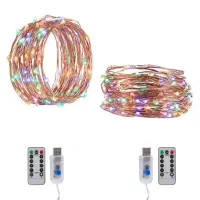 ریسه مفتولی USB کنترل از راه دور دار ضد آب|ریسه و چراغ تزئینی|کرج, اصفهانیها|دیوار