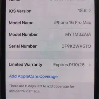 iphone16 pro max|موبایل|دزفول, |دیوار
