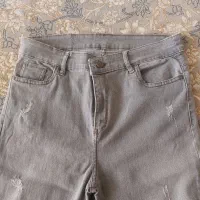 شلوارجین اسکینی طوسی روشن درحد نو|لباس|سمنان, |دیوار