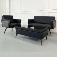 مبل فروش‌‌ انواع مبل چرم‌ بدنه فلز اداری|مبلمان خانگی و میز عسلی|بجنورد, |دیوار