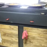 زیر قیمت اجاق گاز 3 شعله بزرگ کابین دار