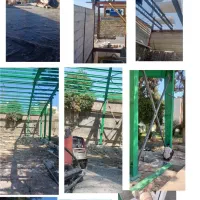 جوشکاری اسکلت خورده کاری بصورت سیار  حتی یک خال