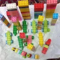 تعدادی لگو(آجر بازی کودک) نو وسالم|اسباببازی بچه|گرگان, |دیوار