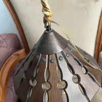لوستر چوبی