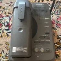 تلفن بی سیم دو خط نو به همراه کارتن و وسایل