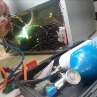 تعمیر شارژگاز یخچال ساید صنعتی پکیج کولرگازی درمحل