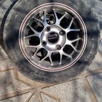 رینگ اسپرت پراید با لاستیک|قطعات یدکی و لوازم جانبی|خواف, |دیوار