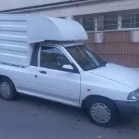 فروش پراید وانت مدل ۹۸ بی رنگ بدونه ایراد|خودرو سواری و وانت|همدان, |دیوار