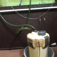 آکواریوم بزرگ ماهیران به همراه میز|ماهی|اصفهان, باغ کاران|دیوار