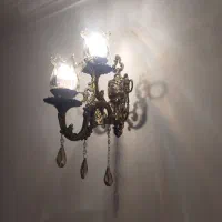 لوستر۵شعله|لوستر و چراغ آویز|مشهد, سرافرازان|دیوار