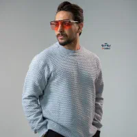 دورس مردانه یقه گرد 3 لایه موج دارمدل5