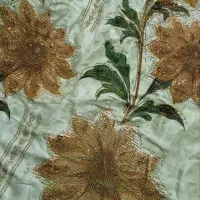 پارچه نگین‌دار طلاکوب|لباس|یزد, |دیوار